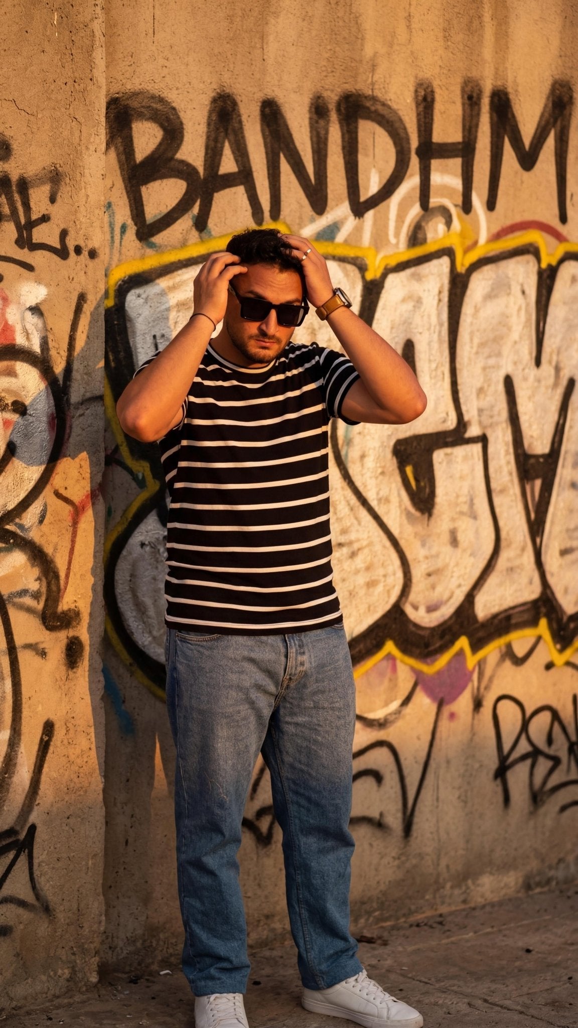 BANDHM Stripe Tee - BANDHMBANDHM Stripe TeeBANDHMBANDHMT - SHIRS