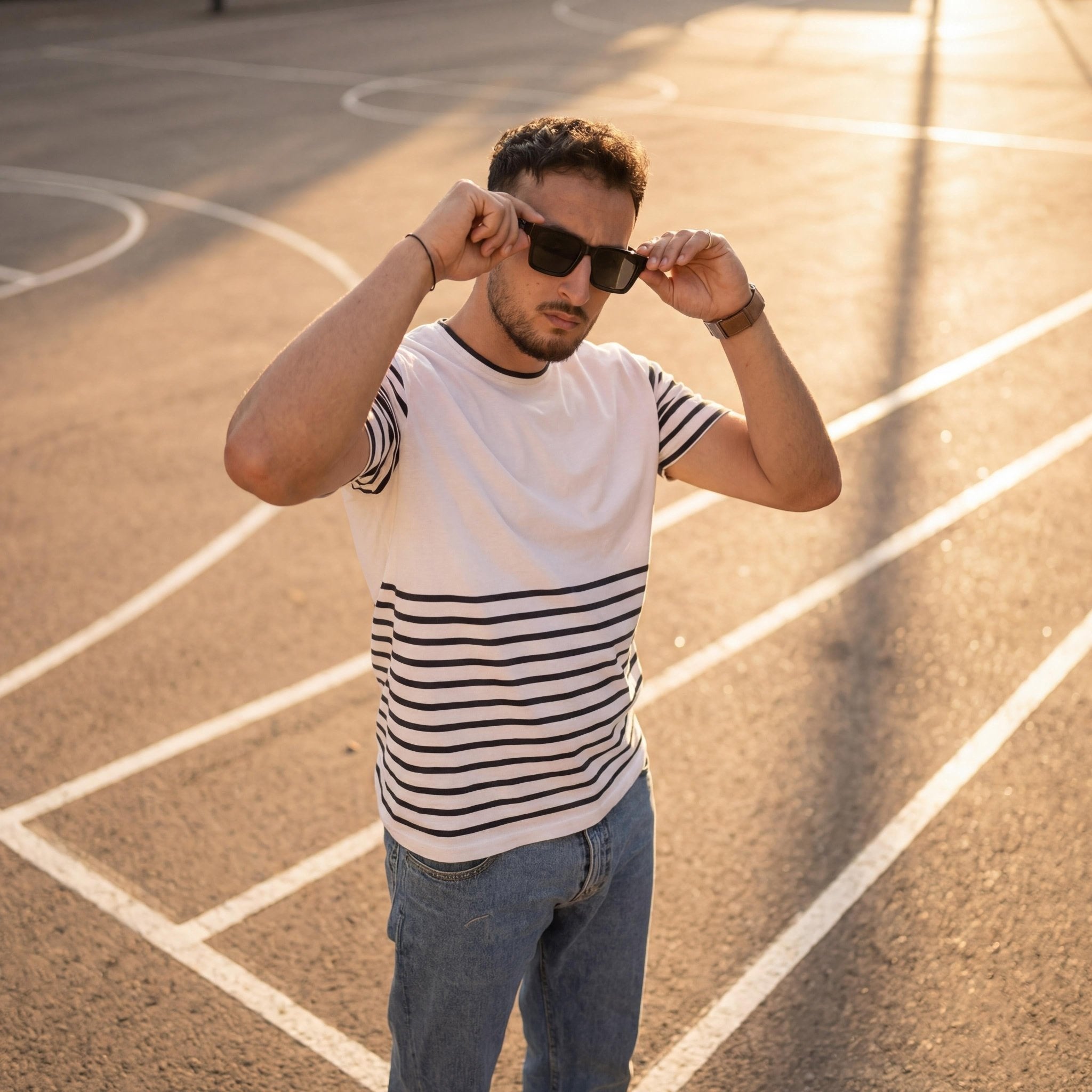 BANDHM Stripe Tee - BANDHMBANDHM Stripe TeeBANDHMBANDHMT - SHIRS