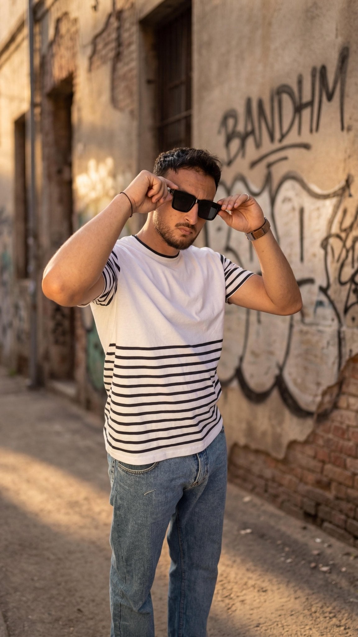 BANDHM Stripe Tee - BANDHMBANDHM Stripe TeeBANDHMBANDHMT - SHIRS