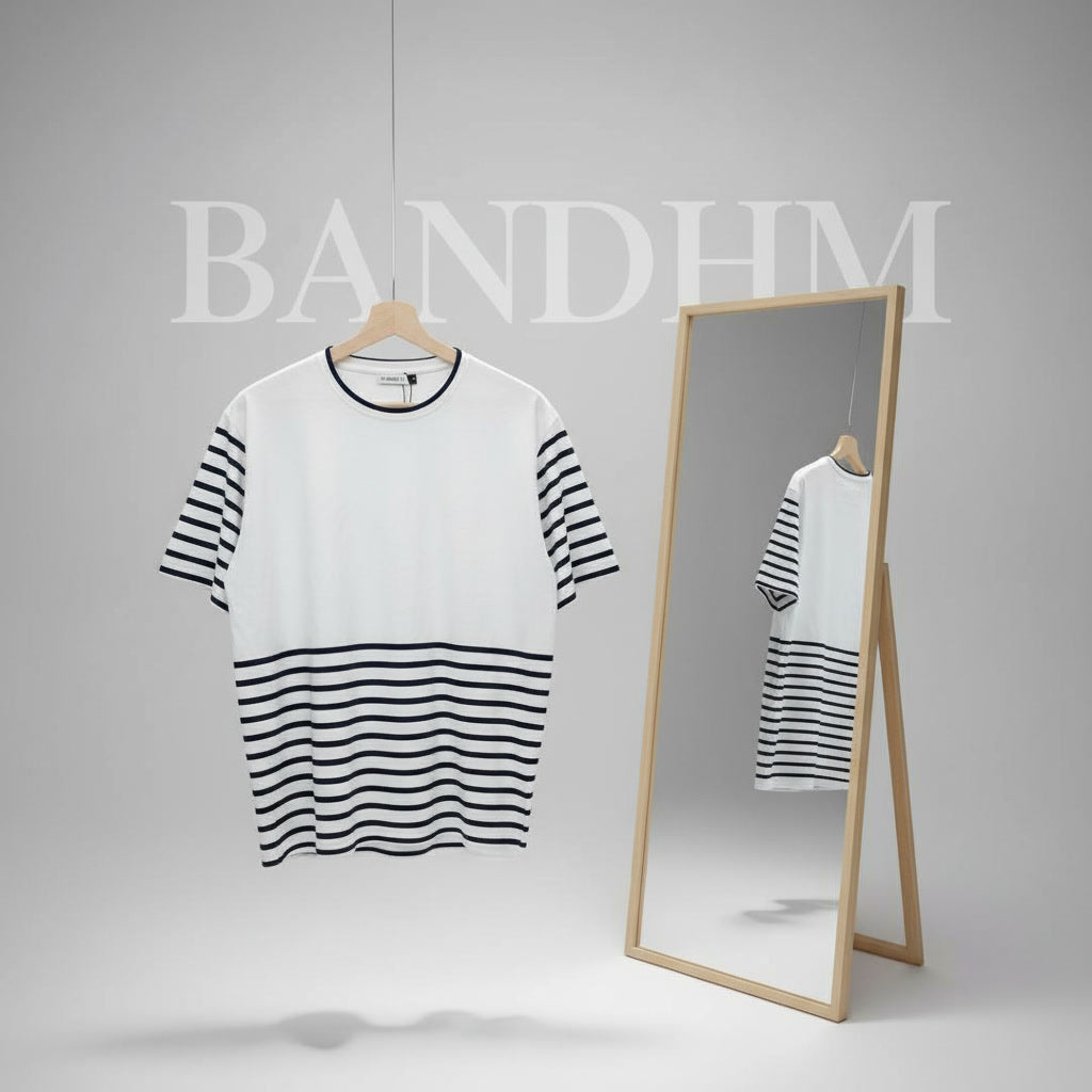BANDHM Stripe Tee